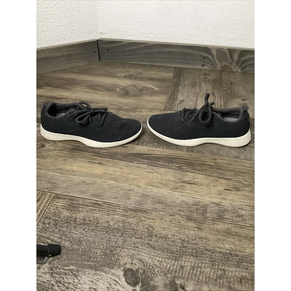 EUC Allbirds Wool Runner High Top Size W8/Dark Gray Casual Sneakers